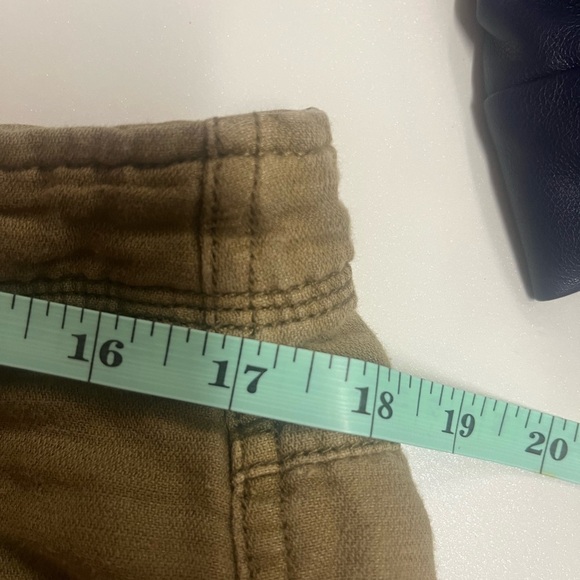 Free People Linen Blend Shorts Size 6 - Picture 8 of 9